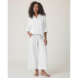 Splendid 2 piece Kit gauze Crochet top and pants set size Small